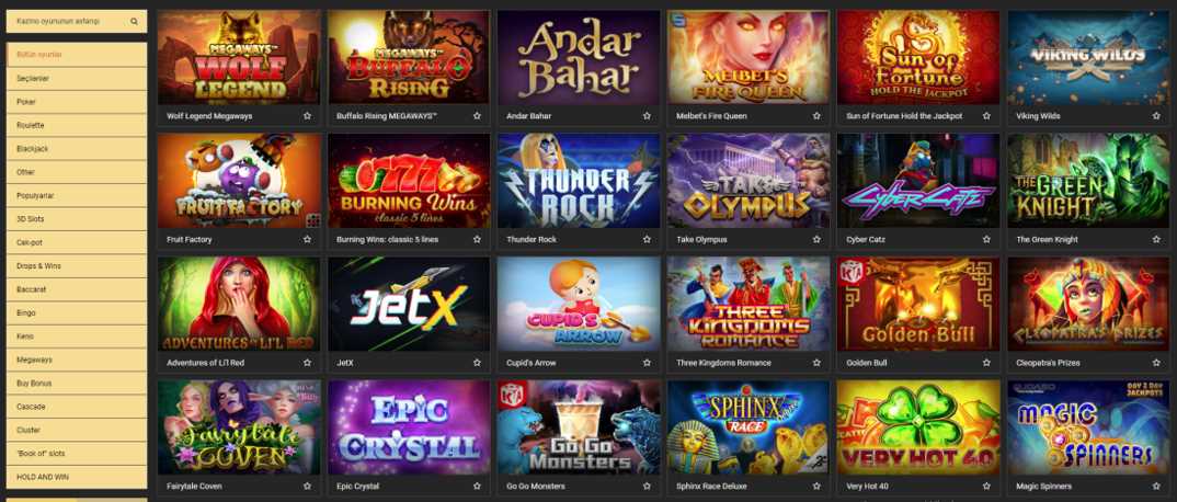 Melbet slotlar və slot maşınları